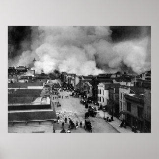 an Francisco Earthquake of 1906 Poster