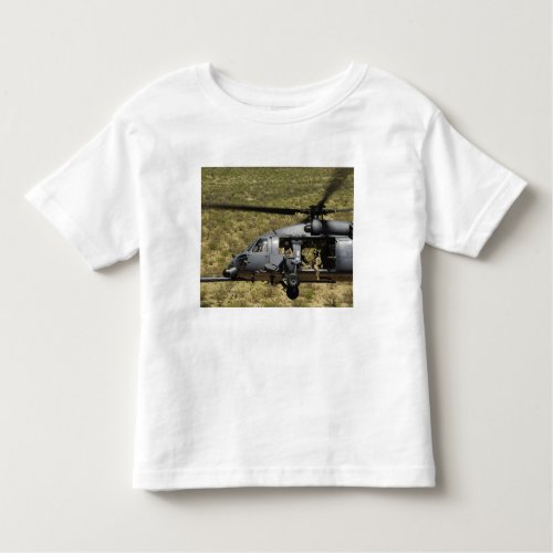 An HH_60 Pave Hawk flies over the desert Toddler T_shirt