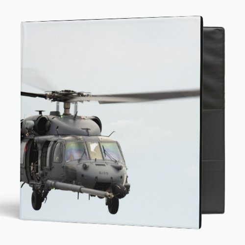 An HH_60 Pave Hawk helicopter 3 Ring Binder