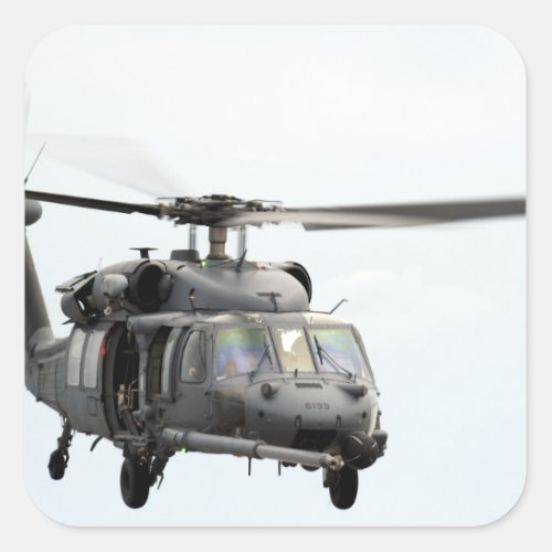 An HH_60 Pave Hawk helicopter Square Sticker