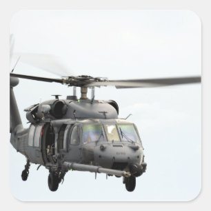 An HH-60 Pave Hawk helicopter Square Sticker