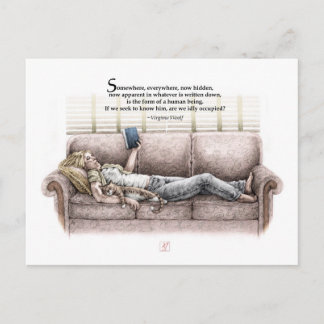 An Idle Moment Postcard