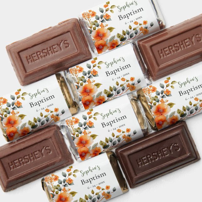 An Illuminated Life Orthodox Christian Baptism Hershey's Miniatures (Assorted)