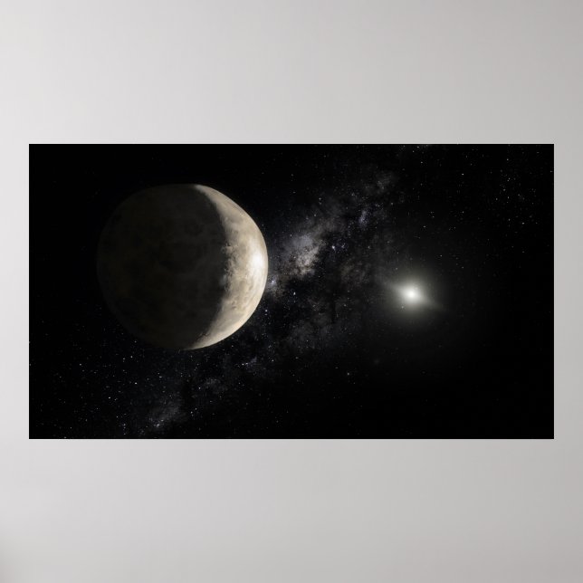 An illustration of Makemake Poster (Front)