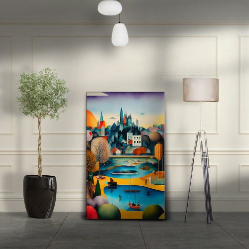 An Imaginary Kingdom Canvas Print