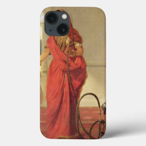 An Indian Dancing Girl with a Hookah 1772 oil on iPhone 13 Case