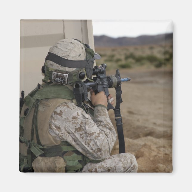 An infantry scout magnet (Front)