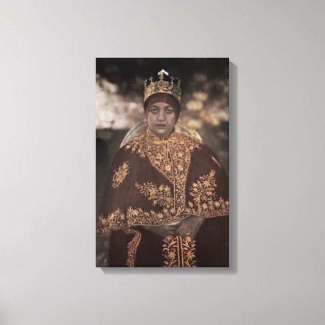 An Informal Portrait Of Menen Canvas Print (Front)