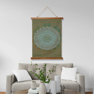 An initiation of the mass circle hanging tapestry