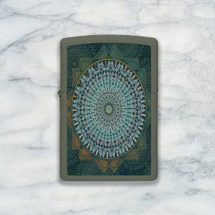 An initiation of the mass circle zippo lighter