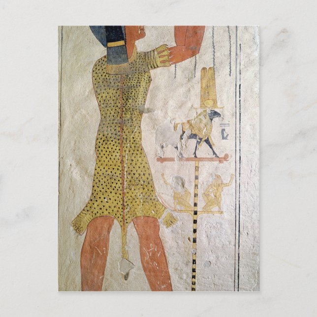 An Inmutef priest making an offering Postcard (Front)