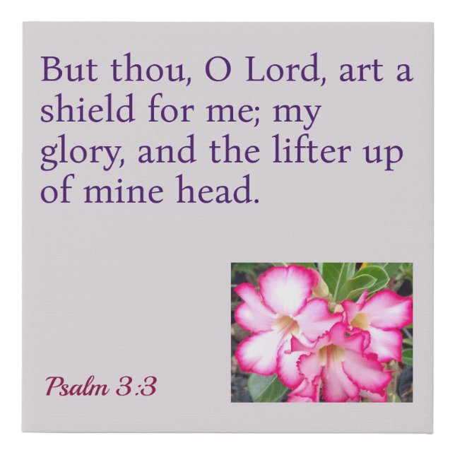 An Inspirational Canvas (Front)