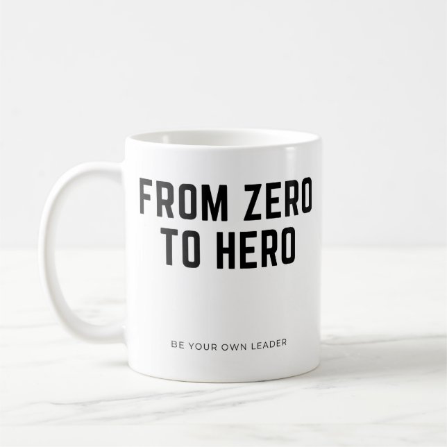 An inspiring gift  coffee mug (Left)