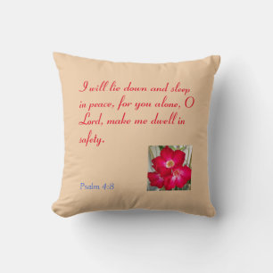 An Inspiring Throw Pillow