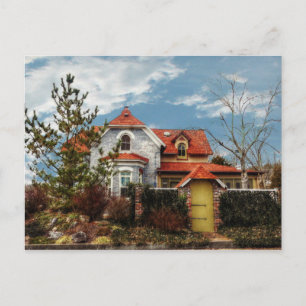 An Interesting House Postcard