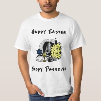 An Interfaith Easter And Passover T-shirt by bonfirechristmas at Zazzle