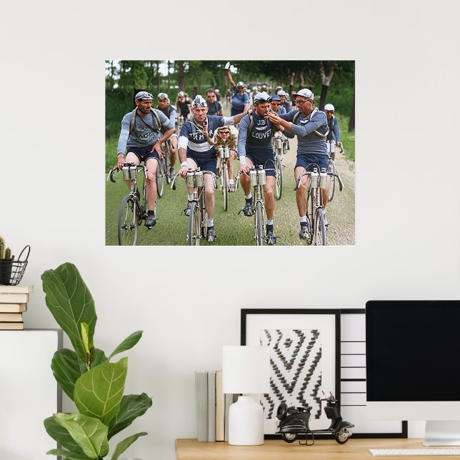 AN INTIMATE PORTRAIT OF THE TOUR DE FRANCE 1920's  Poster (Home Office)