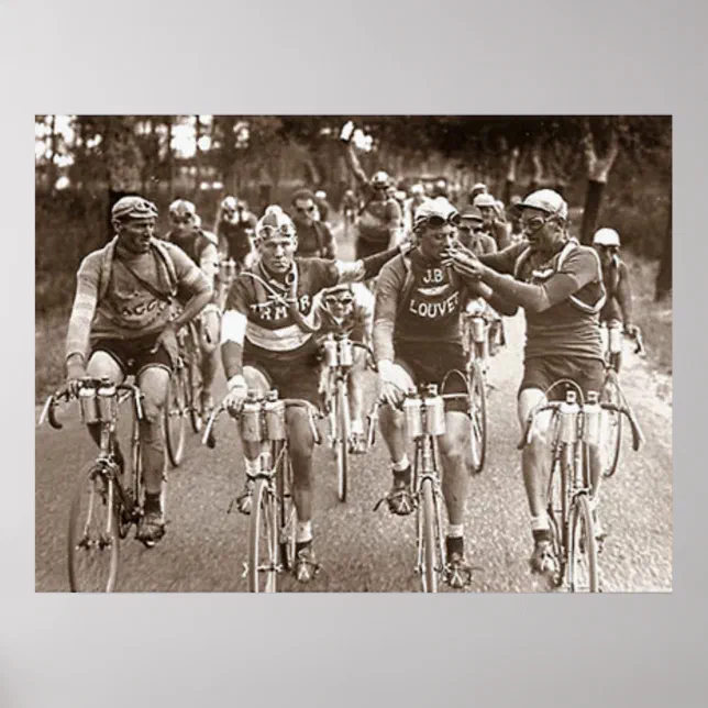 AN INTIMATE PORTRAIT OF THE TOUR DE FRANCE 1920's Poster