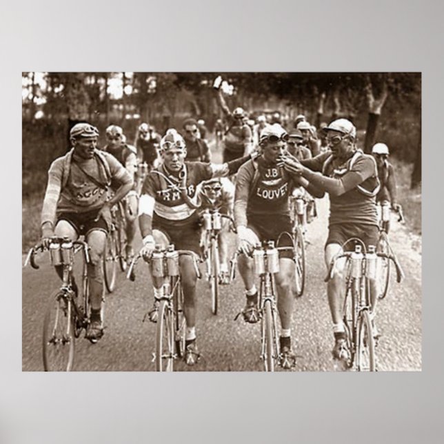 AN INTIMATE PORTRAIT OF THE TOUR DE FRANCE 1920's Poster (Front)