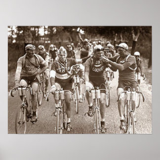 AN INTIMATE PORTRAIT OF THE TOUR DE FRANCE 1920's Poster