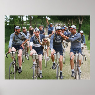 AN INTIMATE PORTRAIT TOUR DE FRANCE 1920's Redux Poster