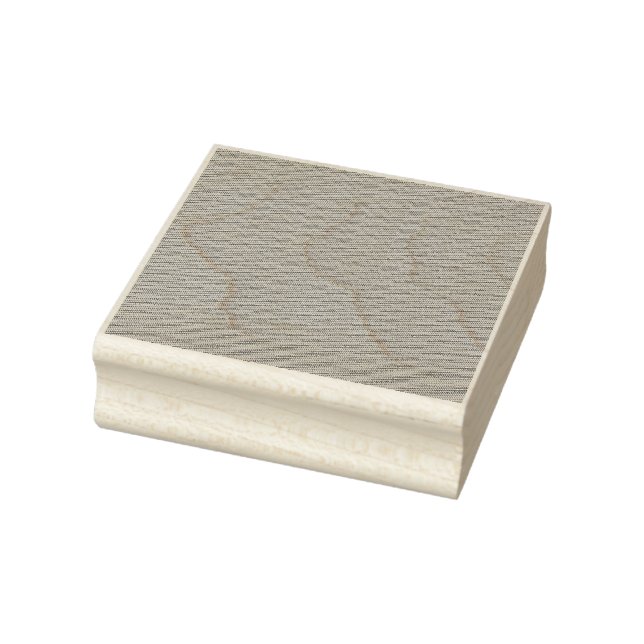 An intricate floral pattern in pink and white, art rubber stamp (Stamp)