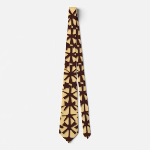 AN INTRICATE PATTERN BY A MASTERFUL ARTIST NECK TIE