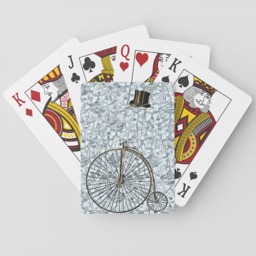 An Invisible Man Playing Cards