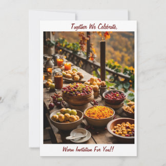 An Invitation to Share Joyful Meals Together