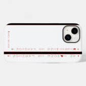 "An iPhone is fashion", Apple iPhone 14 Case (Back (Horizontal))
