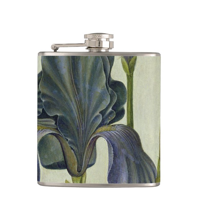 An Iris Hip Flask (Front)