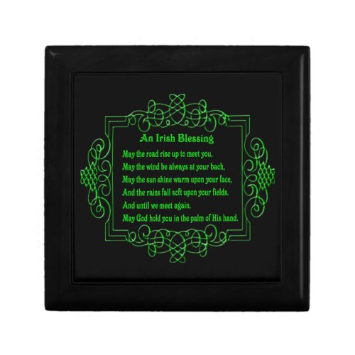 An Irish Blessing Gift Box