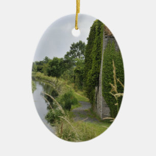 An Irish Canal Ceramic Ornament