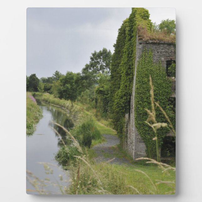 An Irish Canal Plaque (Front)