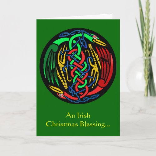 An Irish Christmas Blessing Christmas Card