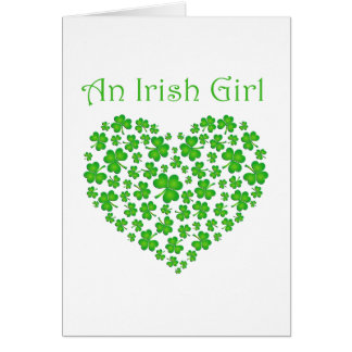 An Irish Girl Cards