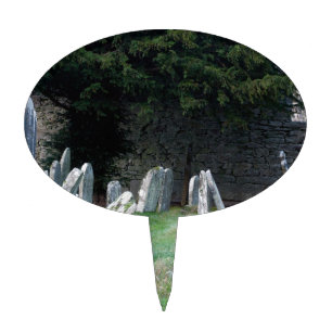 An Irish Grave Yard Cake Topper