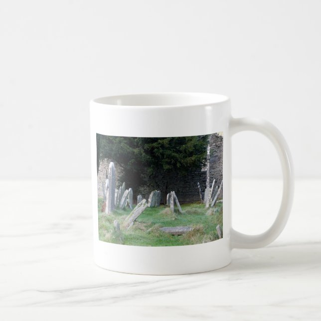 An Irish Grave Yard Coffee Mug (Right)