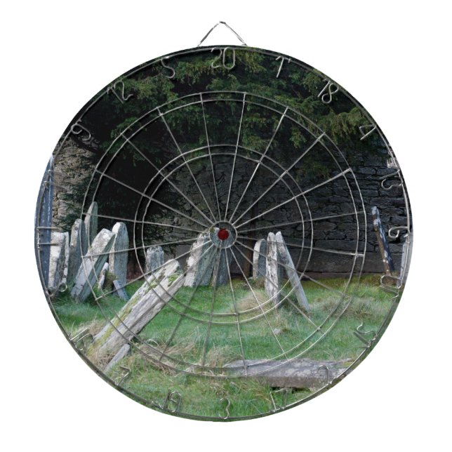 An Irish Grave Yard Dart Board (Front)