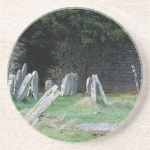An Irish Grave Yard Drink Coaster