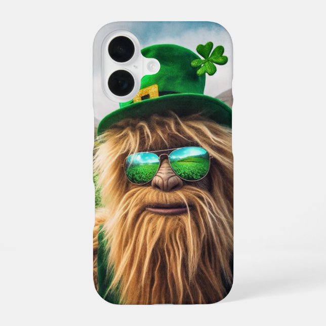 An Irish Sasquatch Iphone Case (Back)