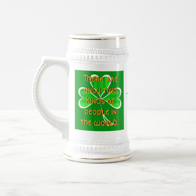 An Irish Saying Beer Stein (Left)