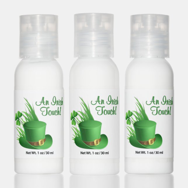 An Irish Touch Leprechaun Clove Hat in Grass Hand Lotion (Set)