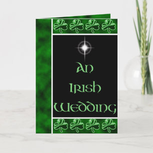 An Irish Wedding Invitation