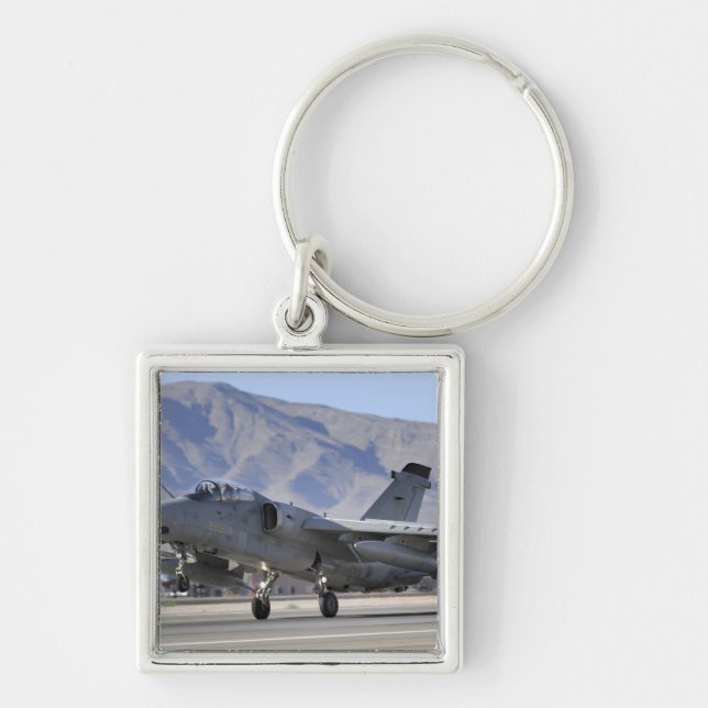An Italian Air Force AMX fighter Keychain (Front)