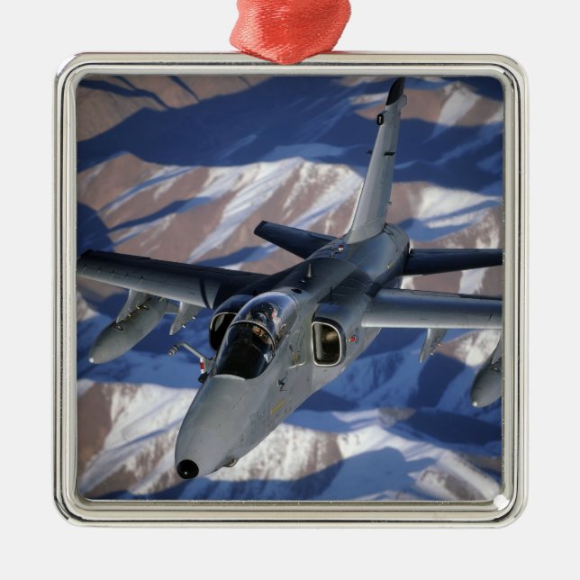 An Italian AMX disconnects Metal Ornament (Front)