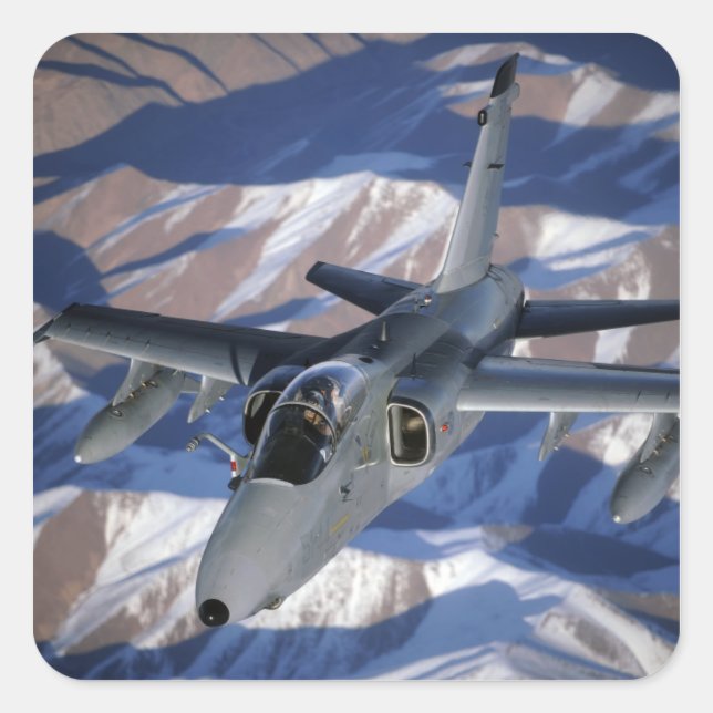 An Italian AMX disconnects Square Sticker (Front)