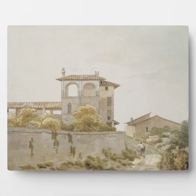 An Italian Villa Plaque (Front)