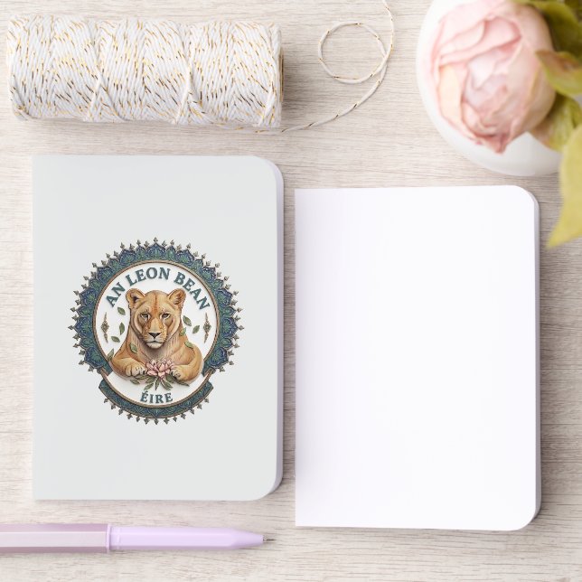 An Leon Bean. Éire Foil Vow Books (Wedding)