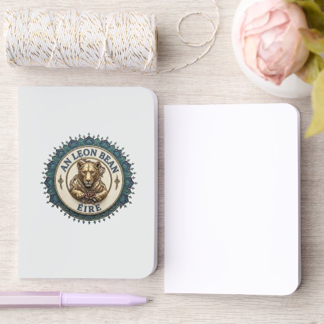 An Leon Bean. Éire Foil Vow Books (Wedding)